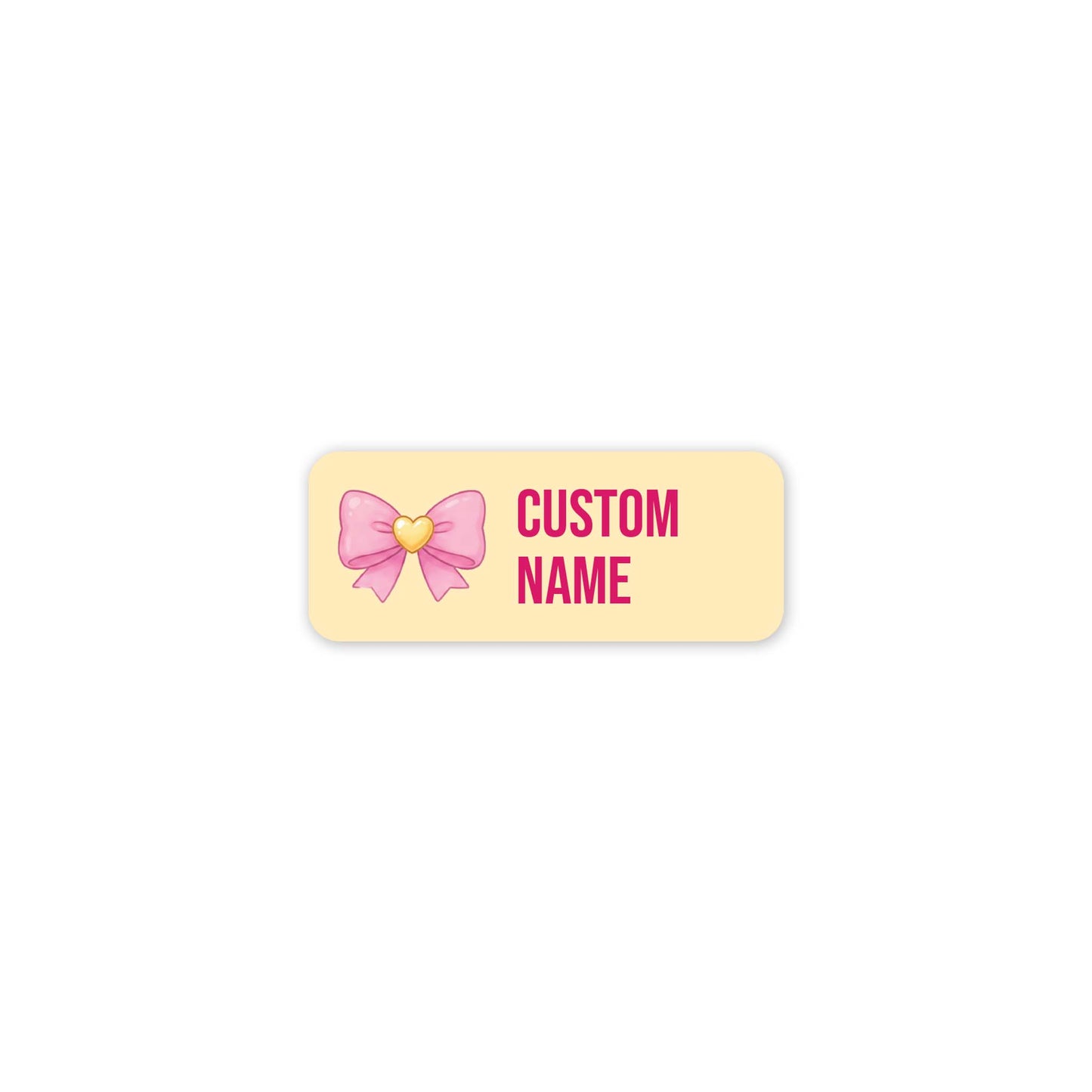 Bows – Clothes Name Label