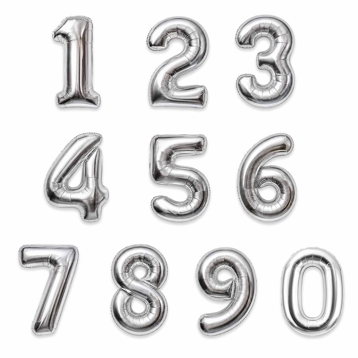 Number Balloons - Iron on