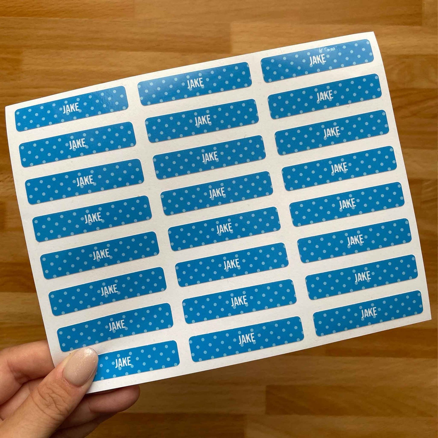 Small Name Label – Pattern