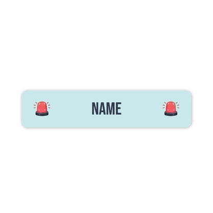Emergency Services – Small Name Label