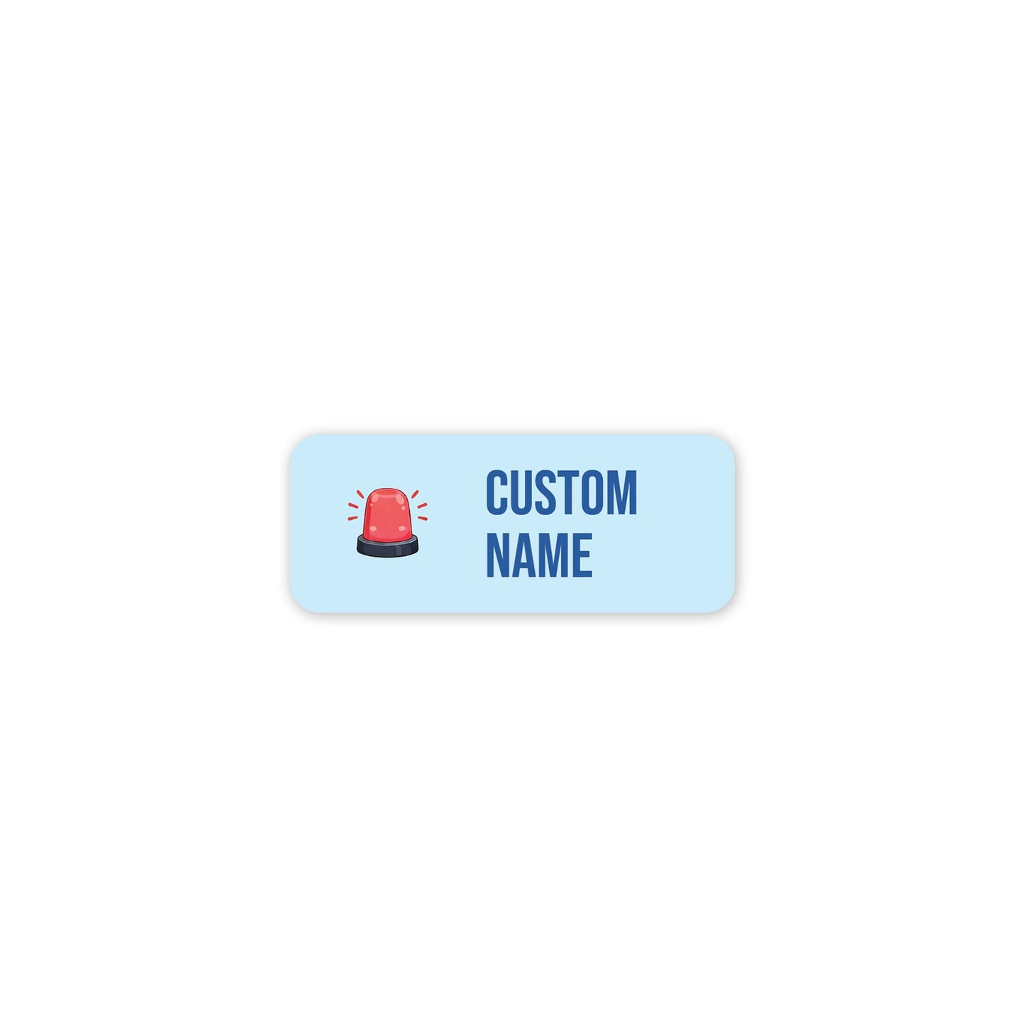 Emergency Services – Clothes Name Label
