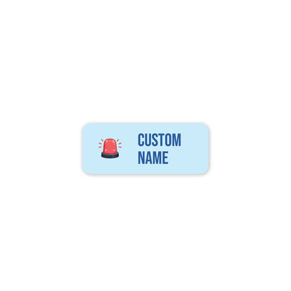 Emergency Services – Clothes Name Label
