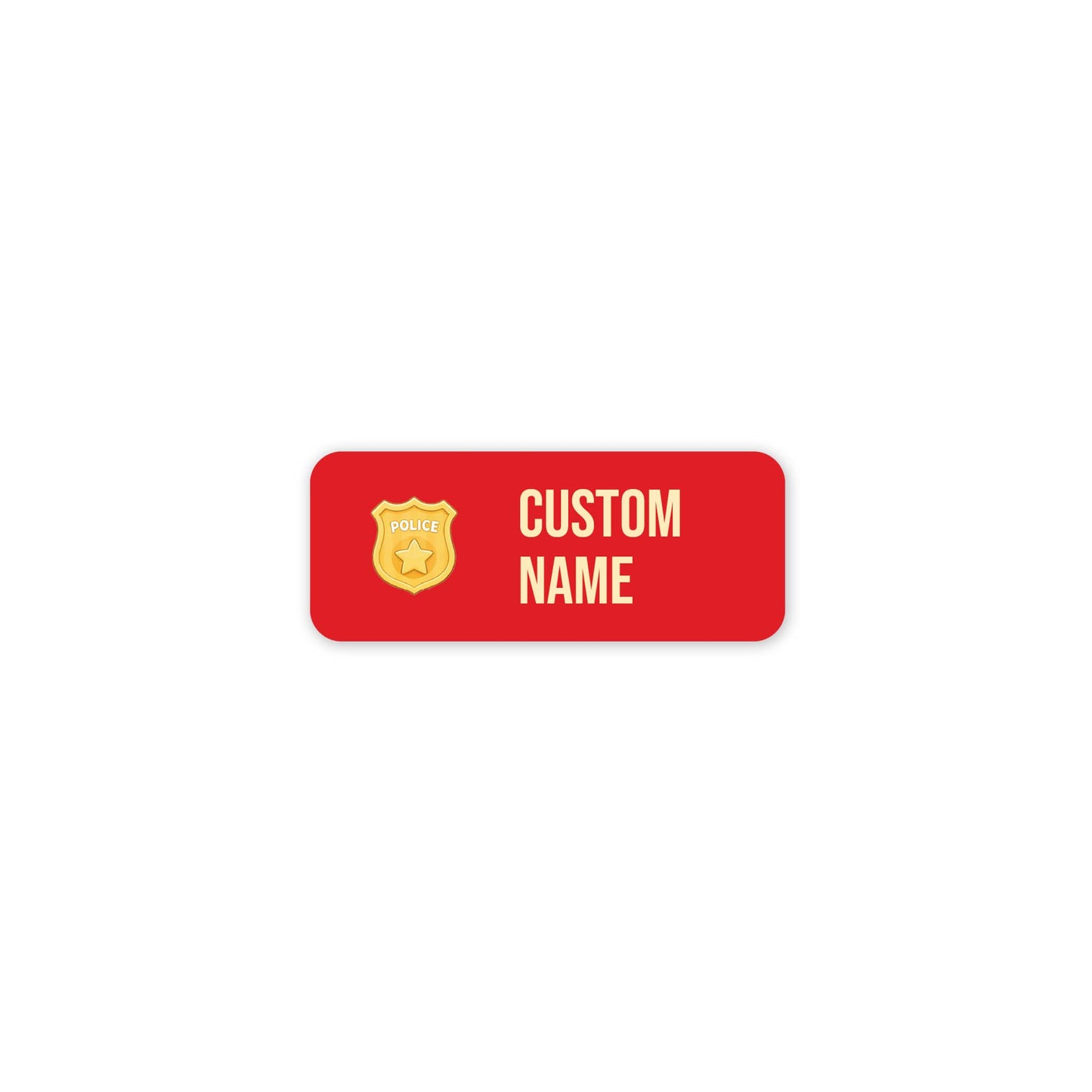 Emergency Services – Clothes Name Label