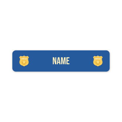 Emergency Services – Small Name Label