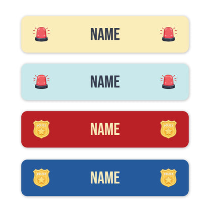 Emergency Services – Small Name Label