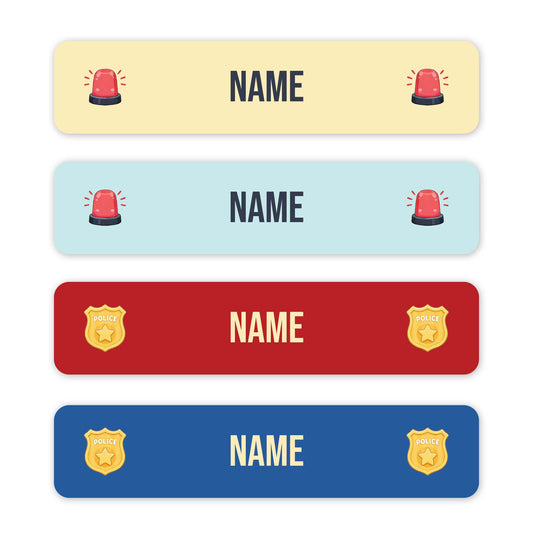 Emergency Services – Small Name Label