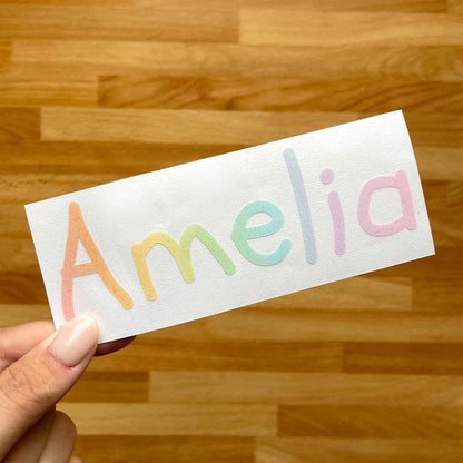 Big Name Label - Ombre