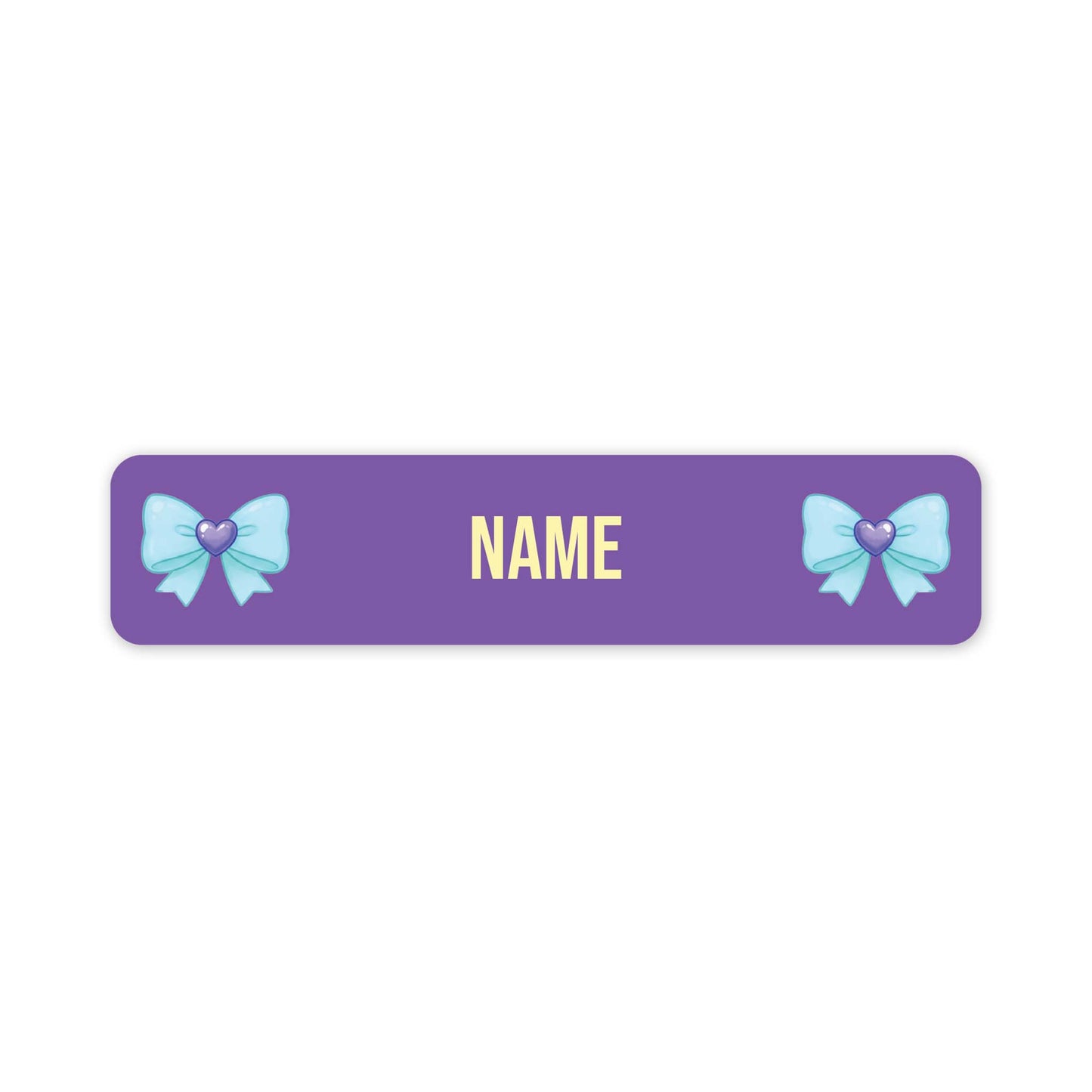Bows – Small Name Label