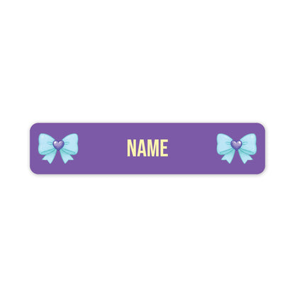 Bows – Small Name Label