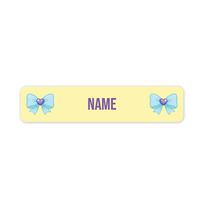 Bows – Small Name Label