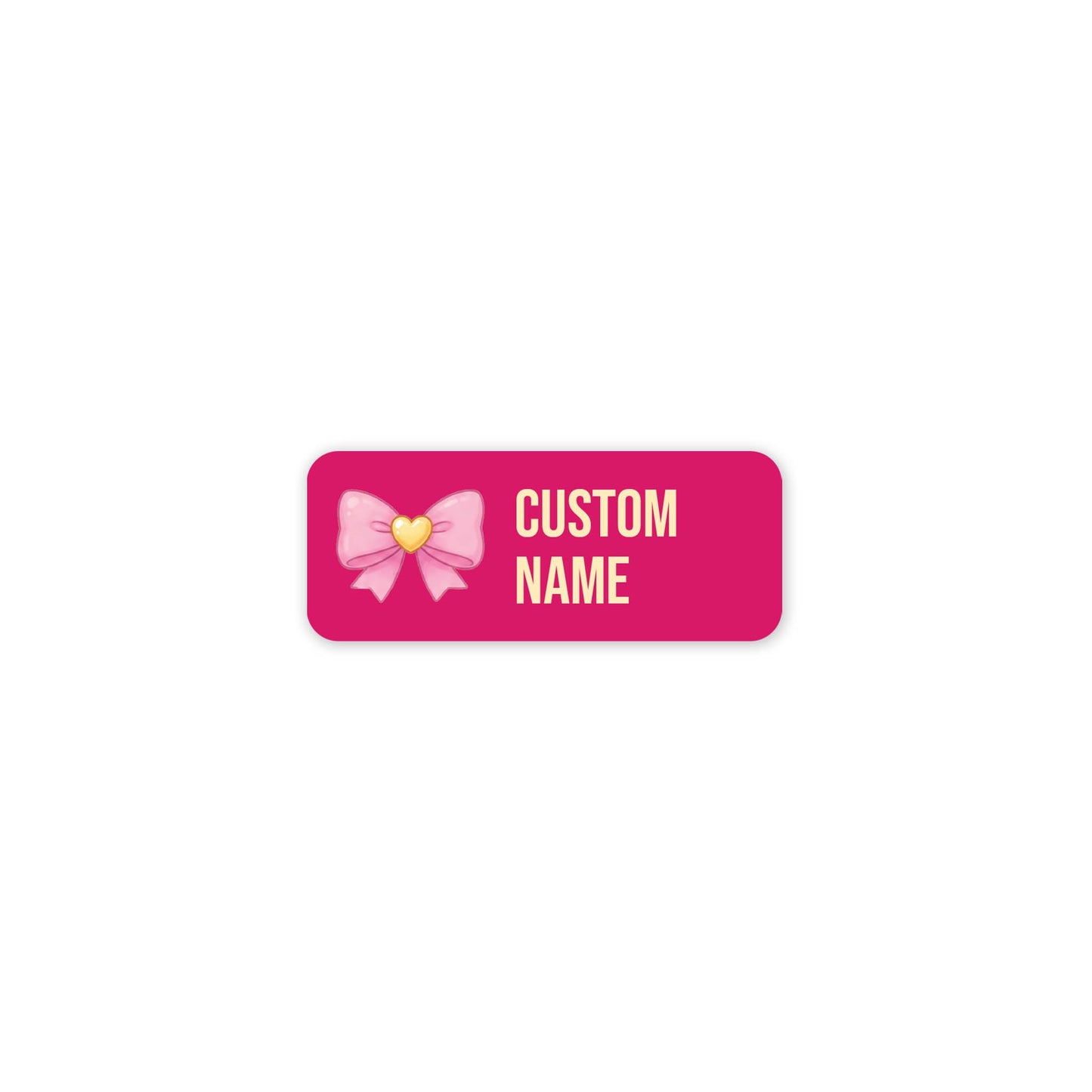 Bows – Clothes Name Label