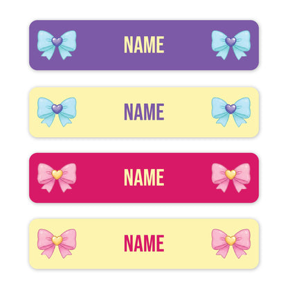 Bows – Small Name Label