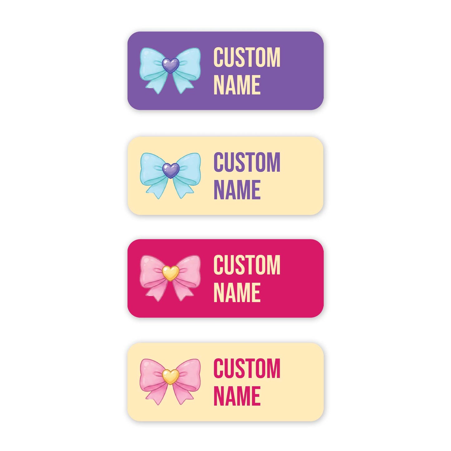Bows – Clothes Name Label