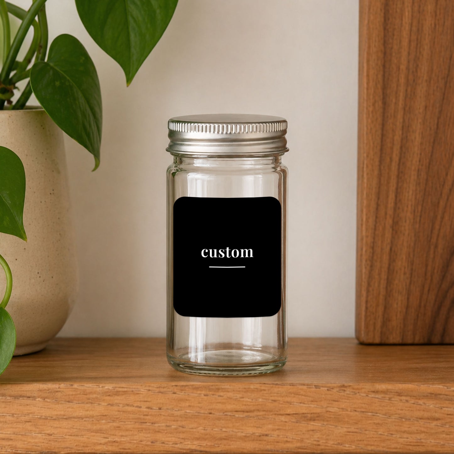 Custom – Mini – Minimalist Label