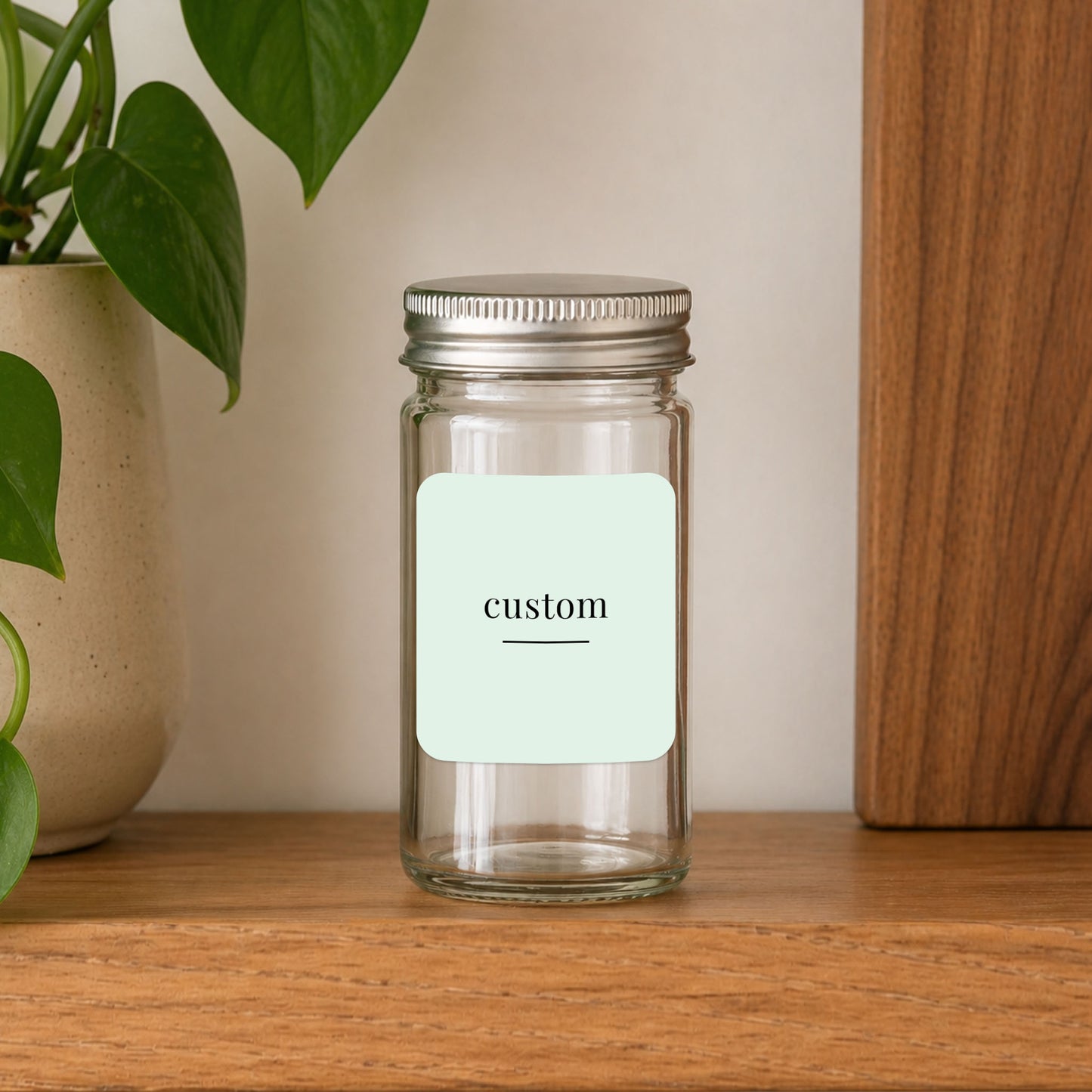 Custom – Mini – Minimalist Label