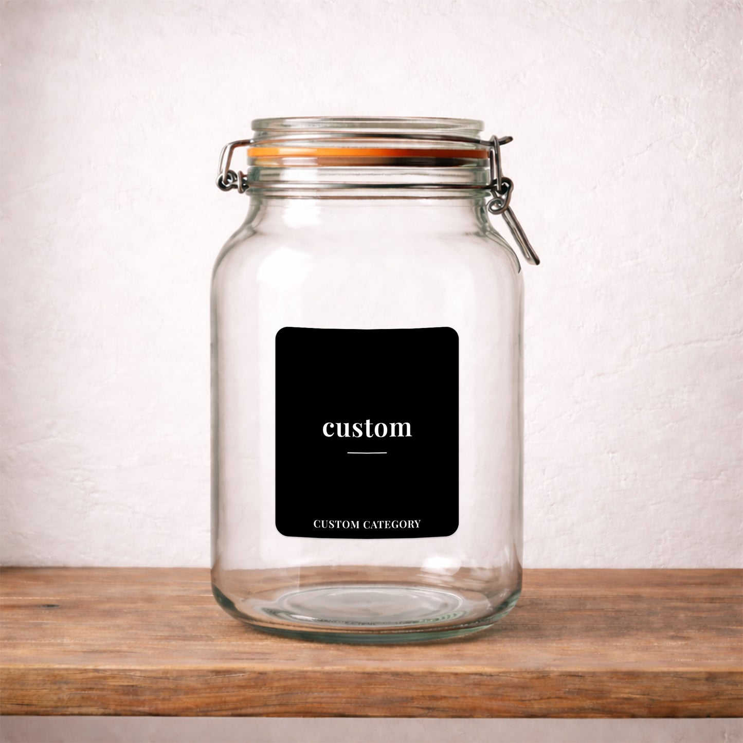 Custom – Medium – Minimalist Label