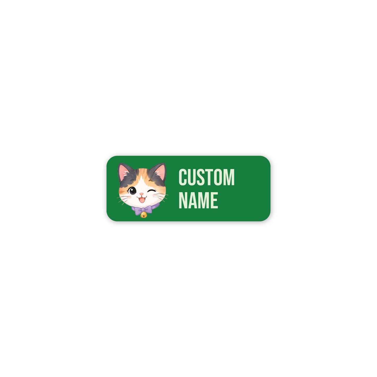 Calico Cat – Clothes Name Label
