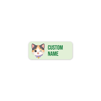 Calico Cat – Clothes Name Label