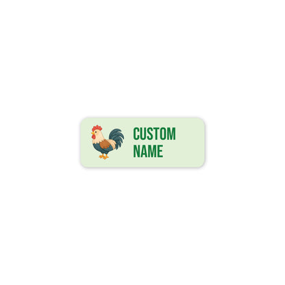 Chickens – Clothes Name Label