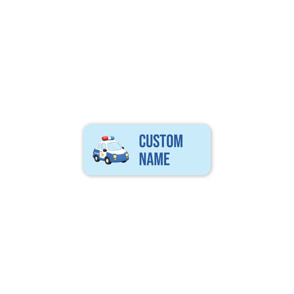 Emergency Vehicles – Clothes Name Label