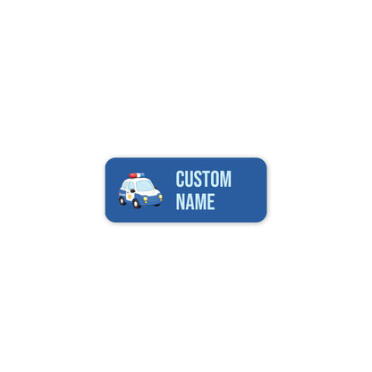 Emergency Vehicles – Clothes Name Label