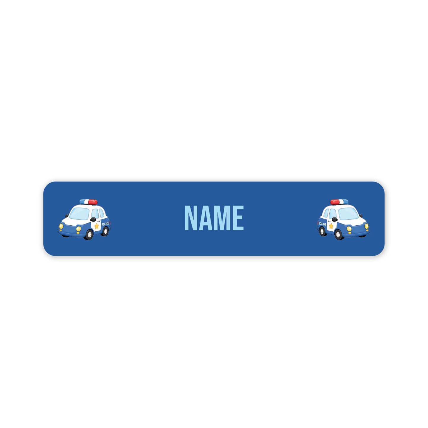 Emergency Vehicles – Small Name Label