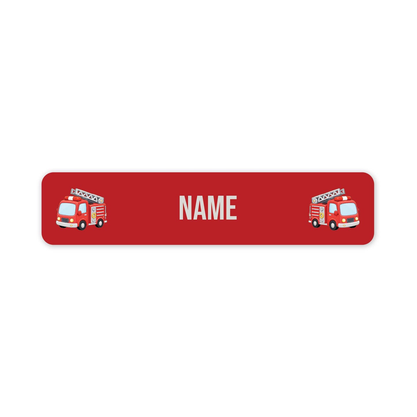 Emergency Vehicles – Small Name Label