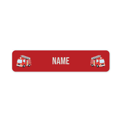 Emergency Vehicles – Small Name Label