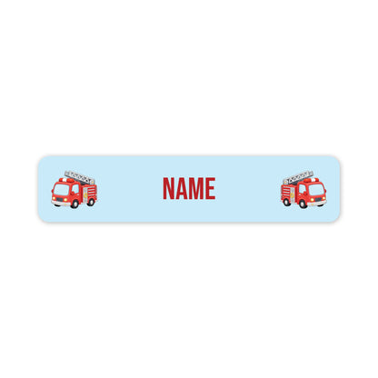 Emergency Vehicles – Small Name Label