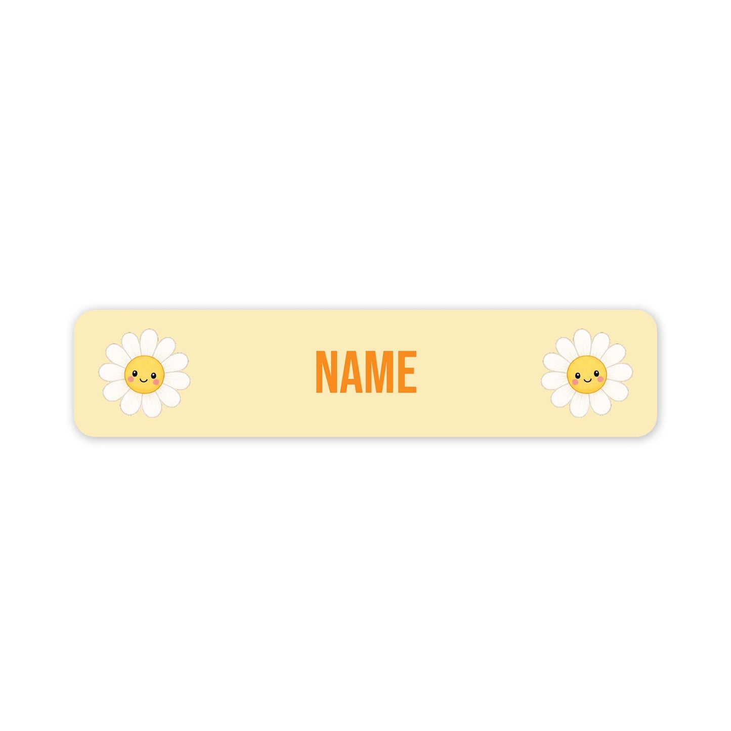Daisies – Small Name Label