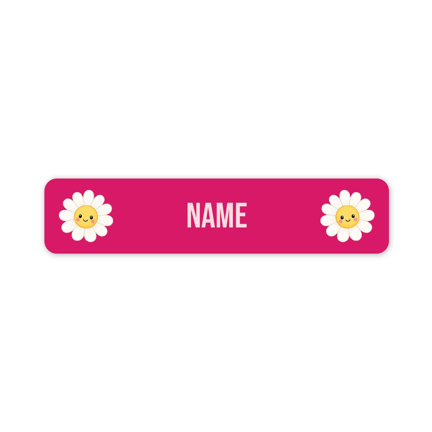 Daisies – Small Name Label