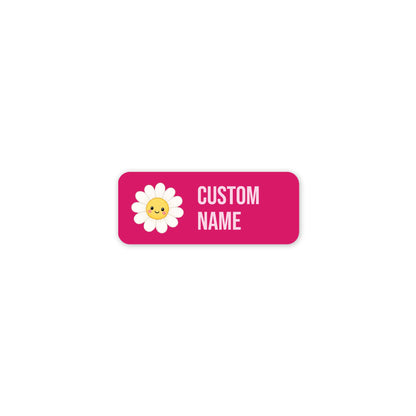 Flowers – Clothes Name Label