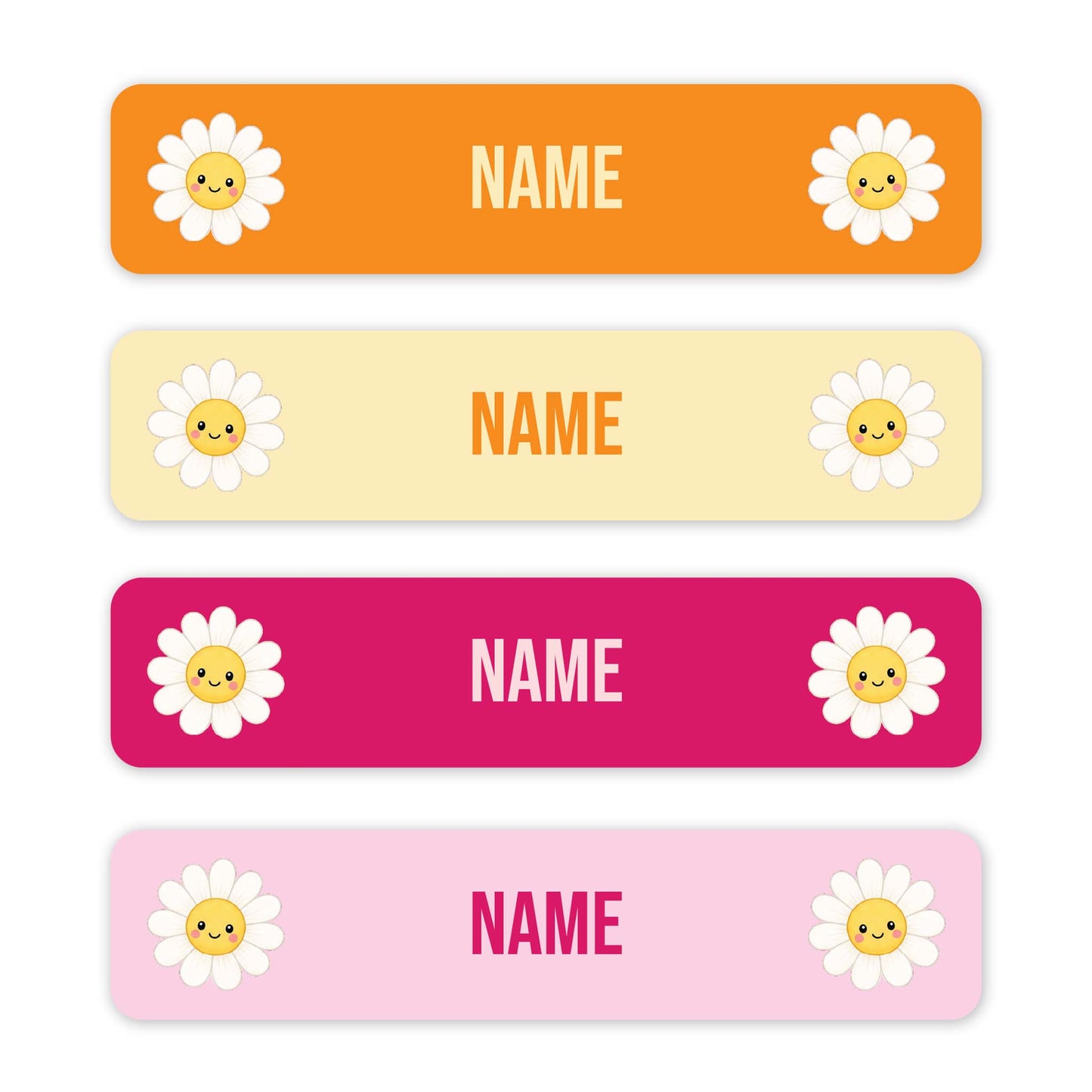Daisies – Small Name Label