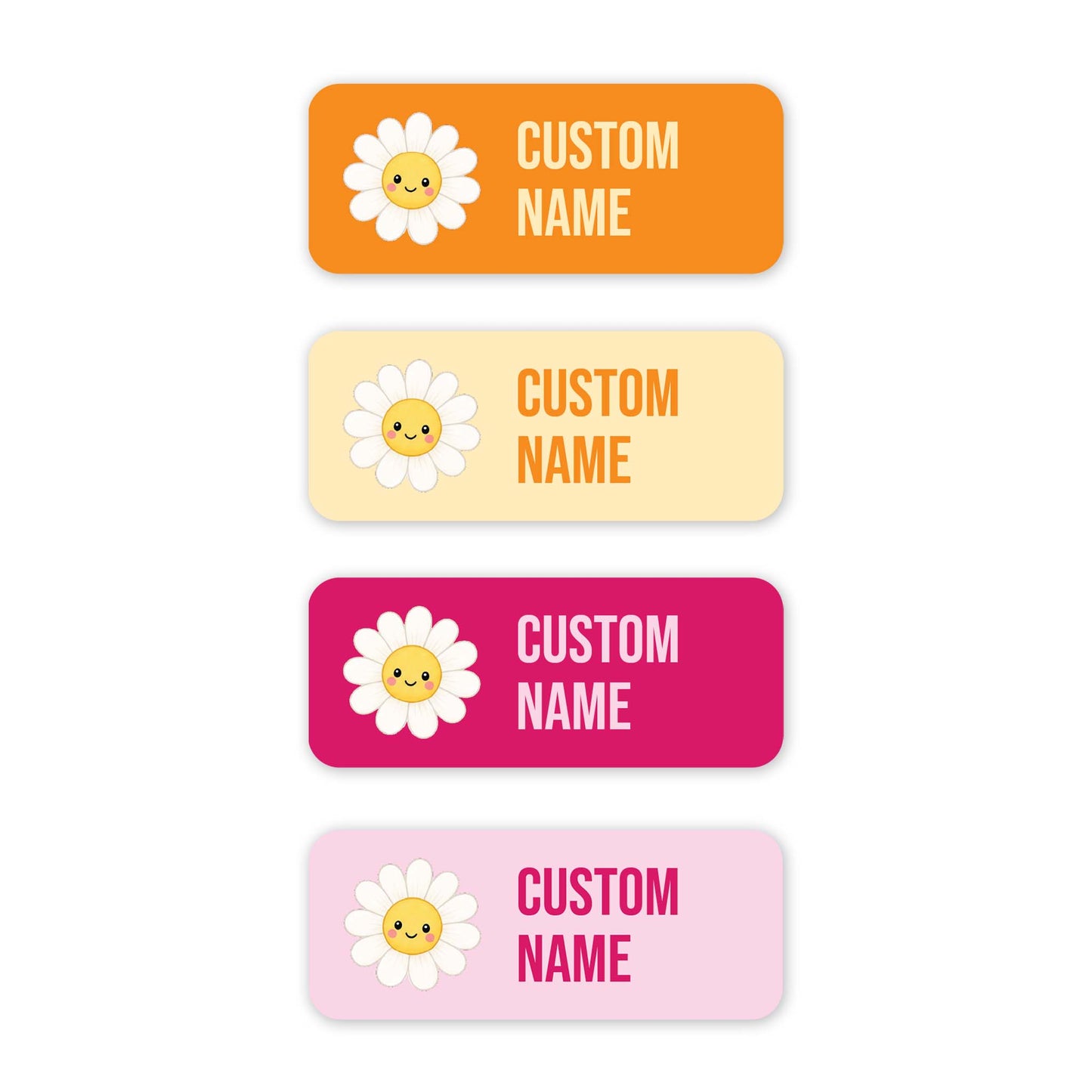 Flowers – Clothes Name Label