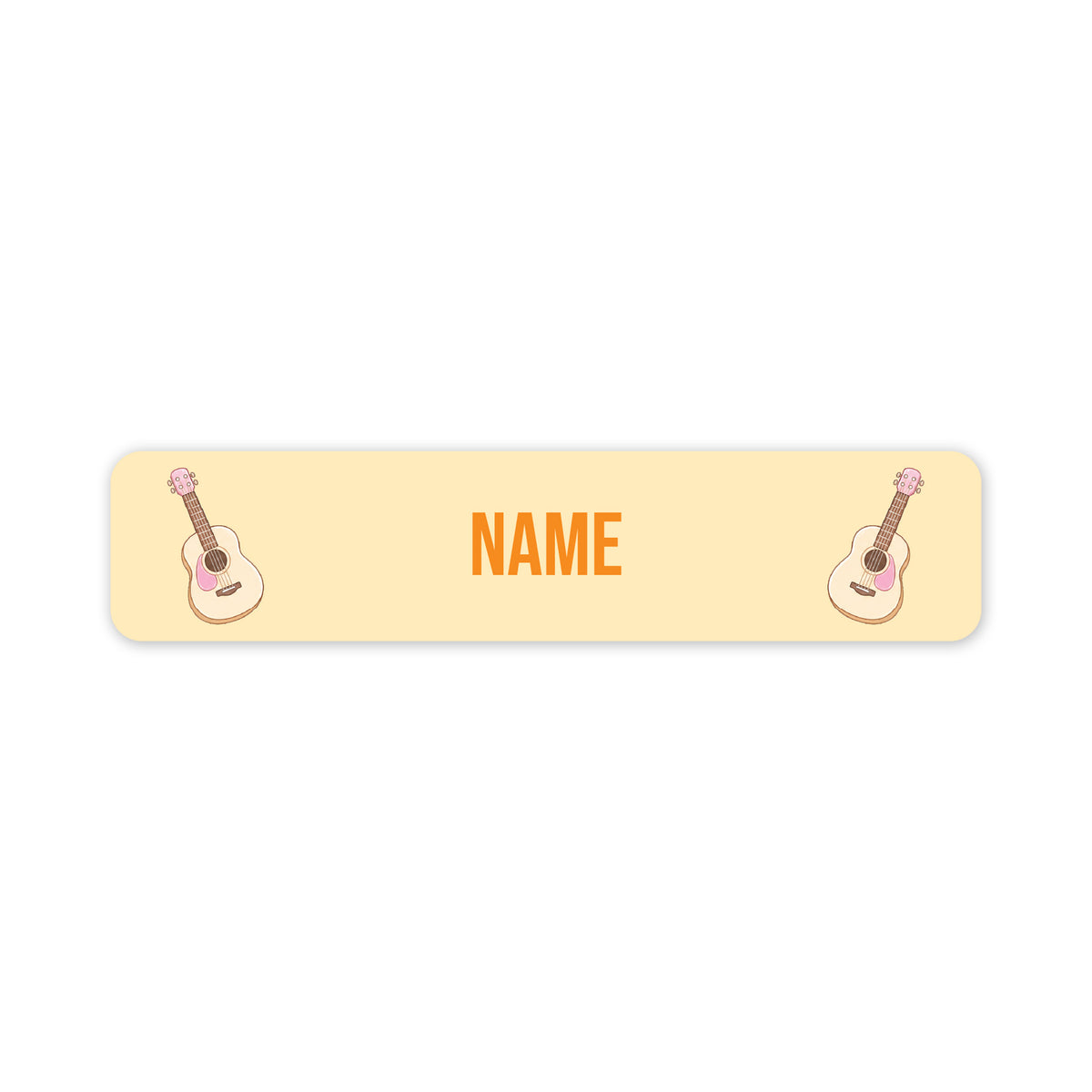 Guitars – Small Name Label