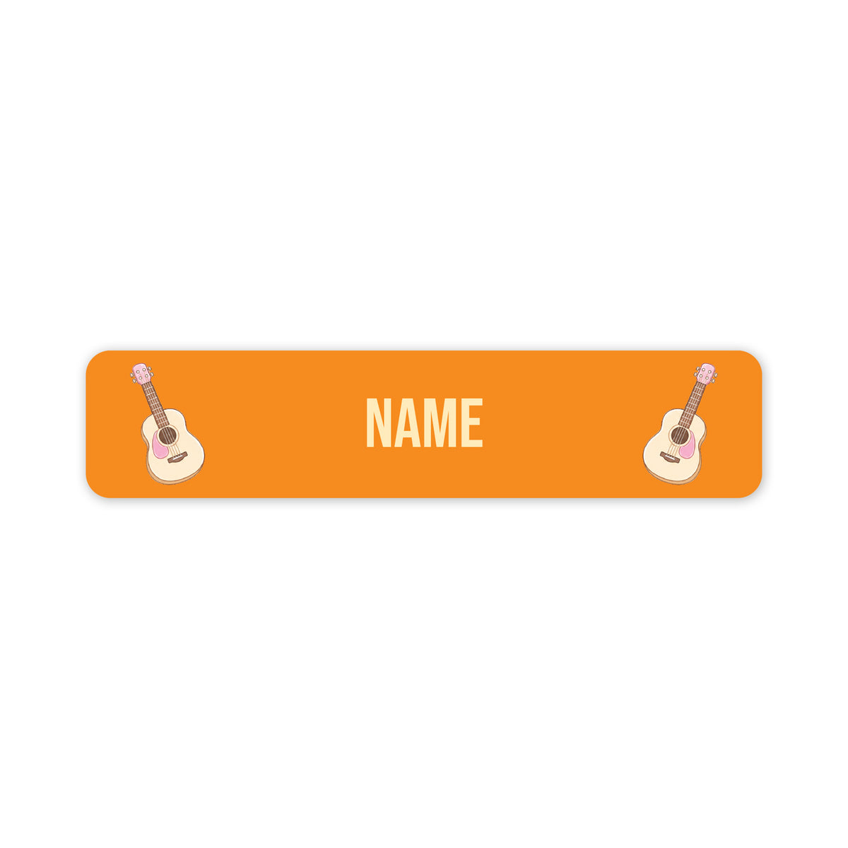 Guitars – Small Name Label