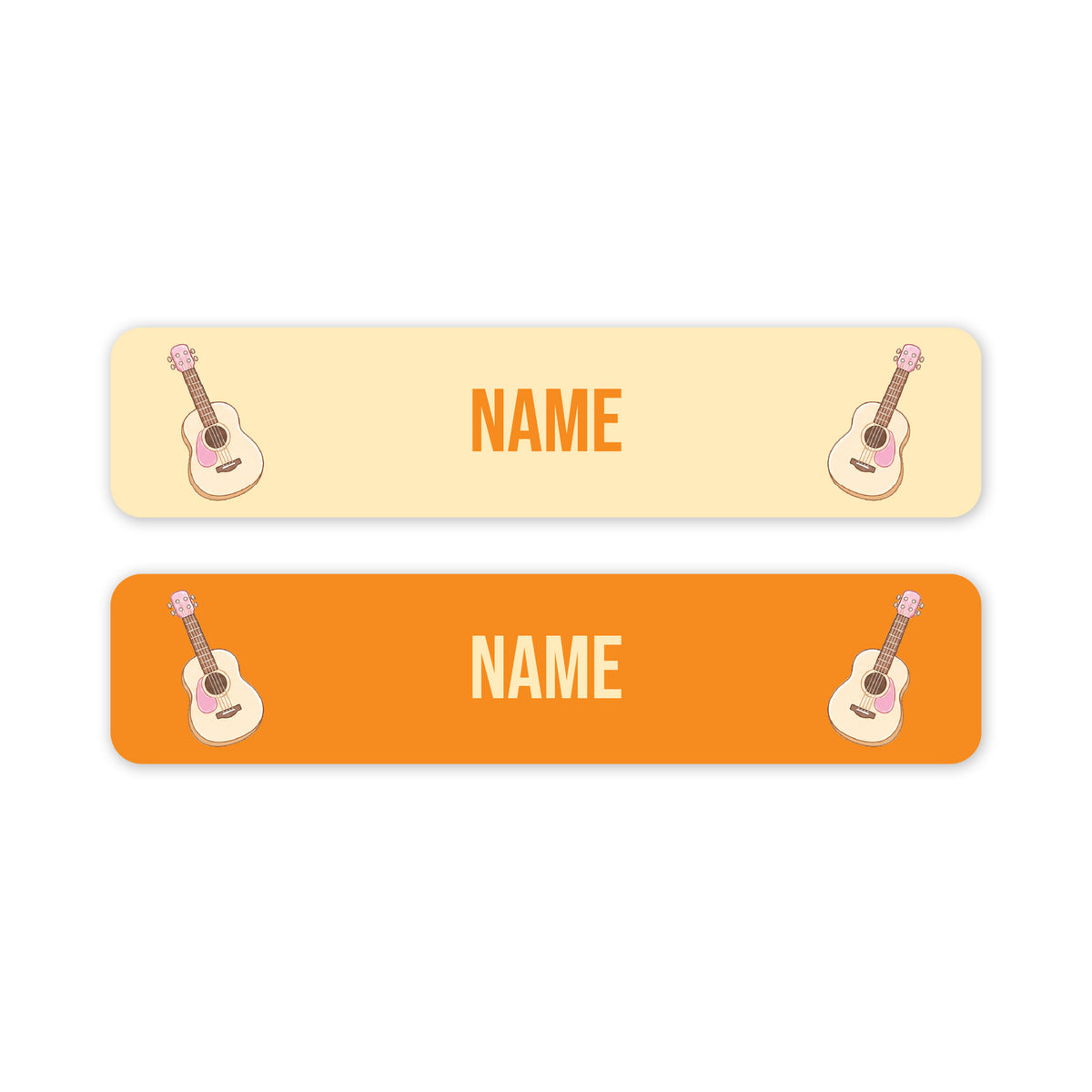 Guitars – Small Name Label