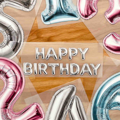 Birthday Balloons - Iron on