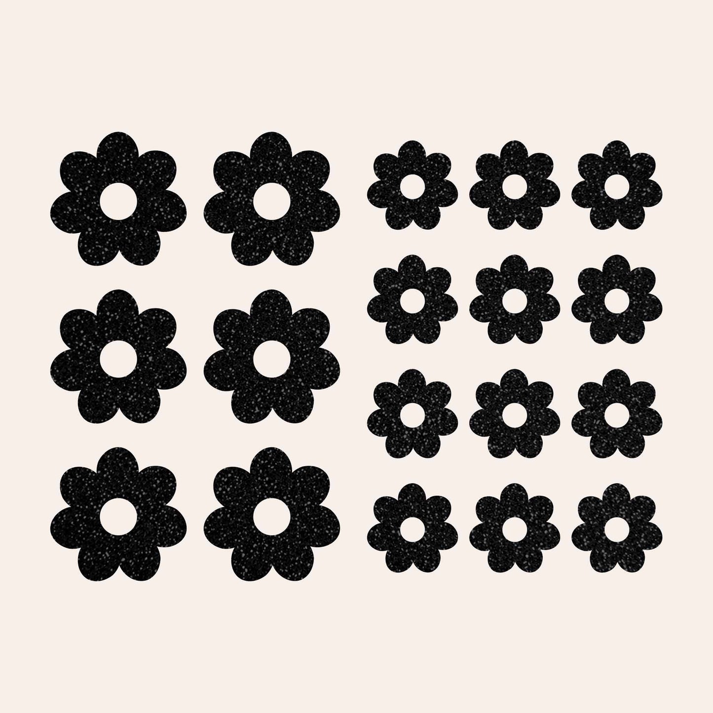 Simple Icon Iron-on Sticker Pack