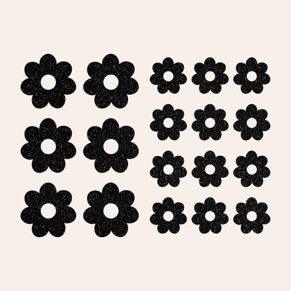 Simple Icon Iron-on Sticker Pack