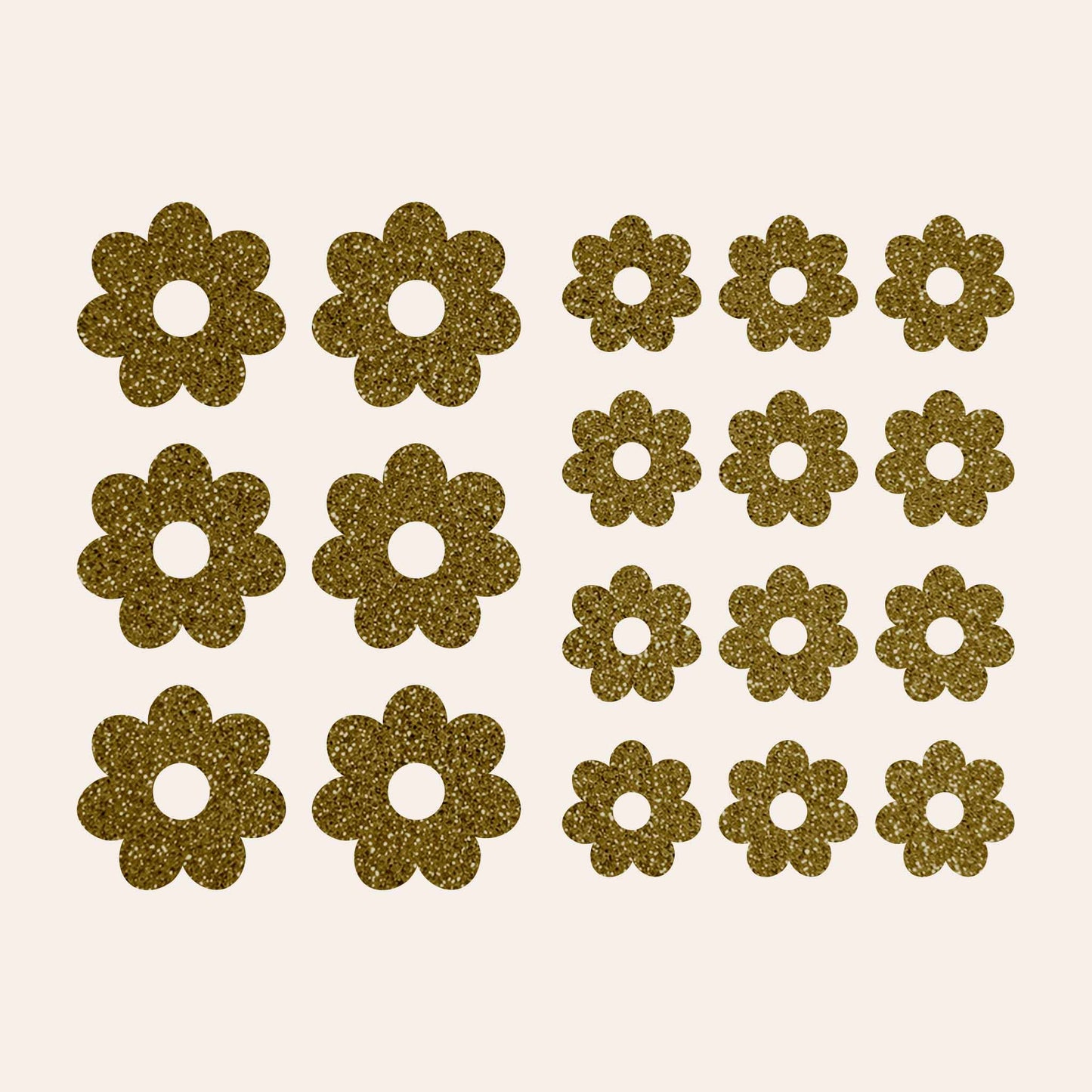 Simple Icon Iron-on Sticker Pack