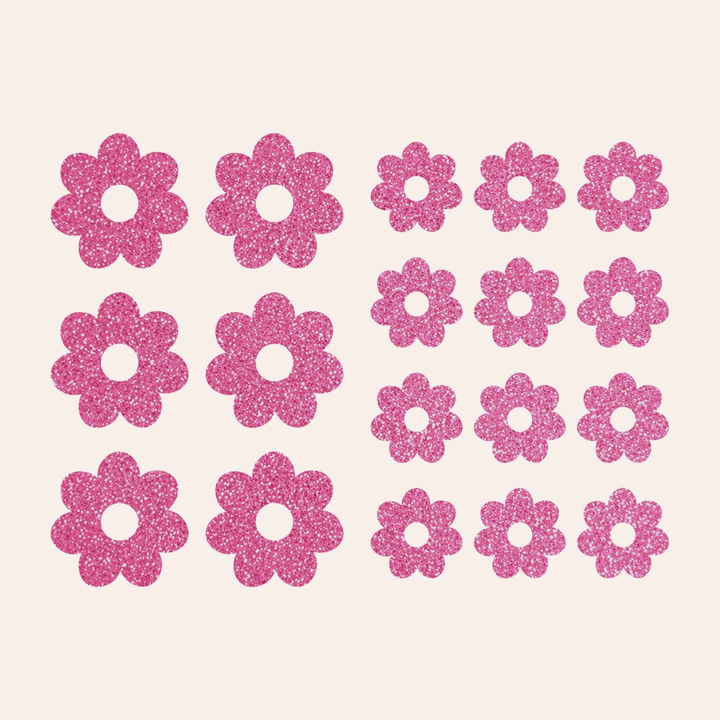 Simple Icon Iron-on Sticker Pack