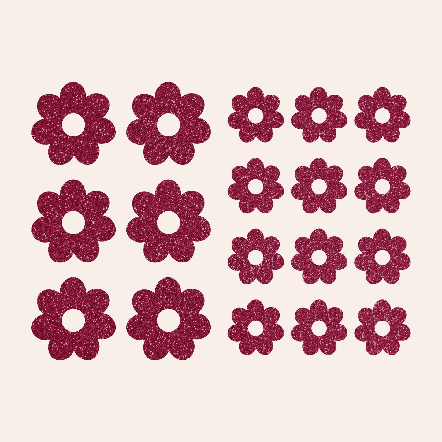 Simple Icon Iron-on Sticker Pack