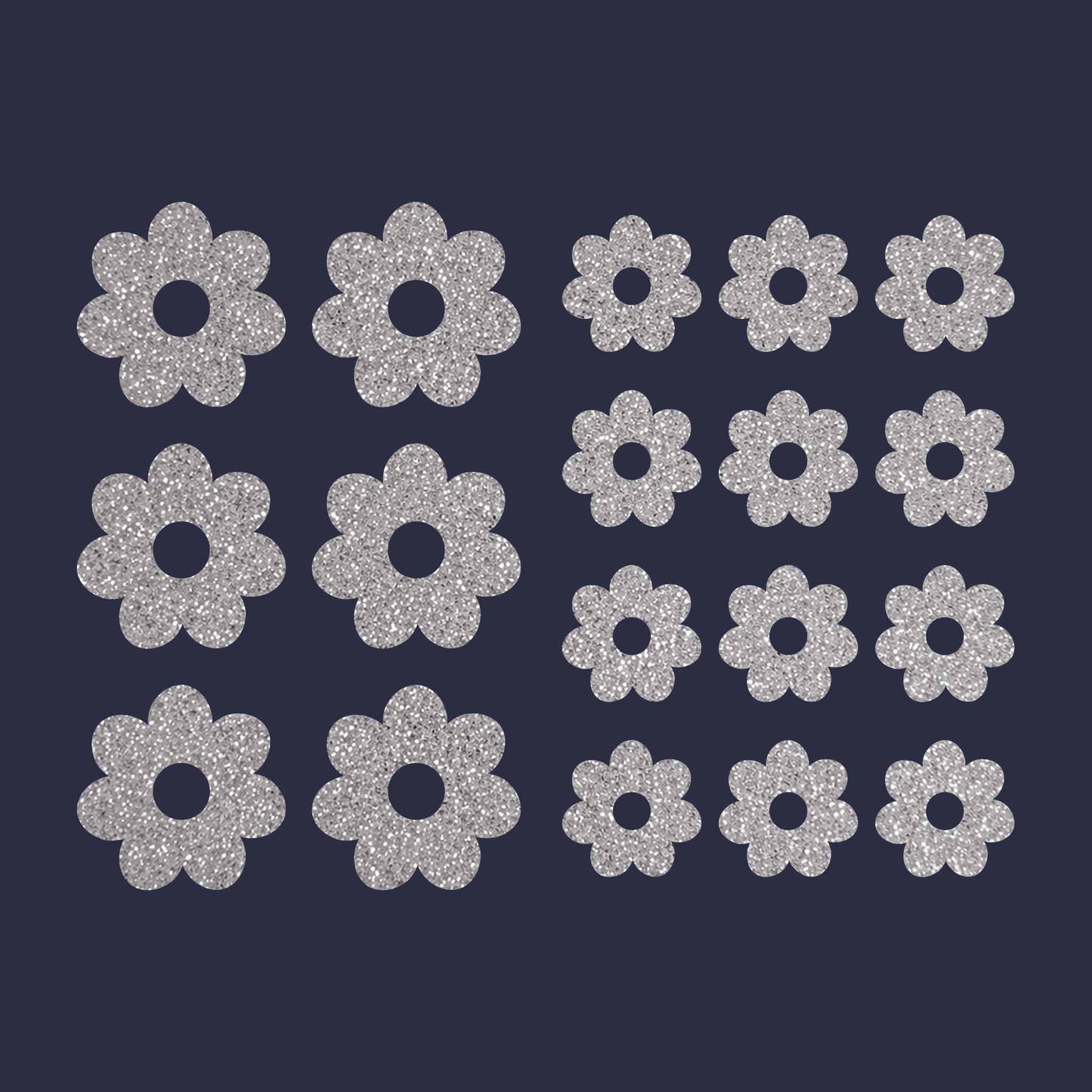 Simple Icon Iron-on Sticker Pack