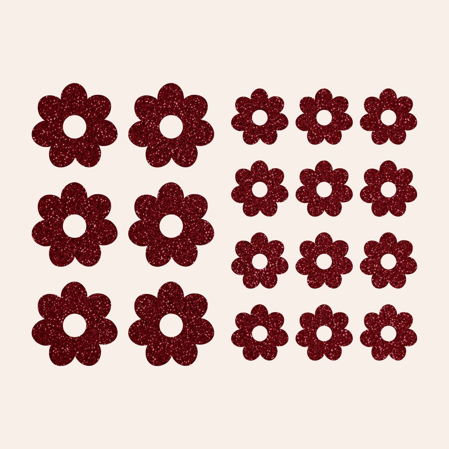 Simple Icon Iron-on Sticker Pack