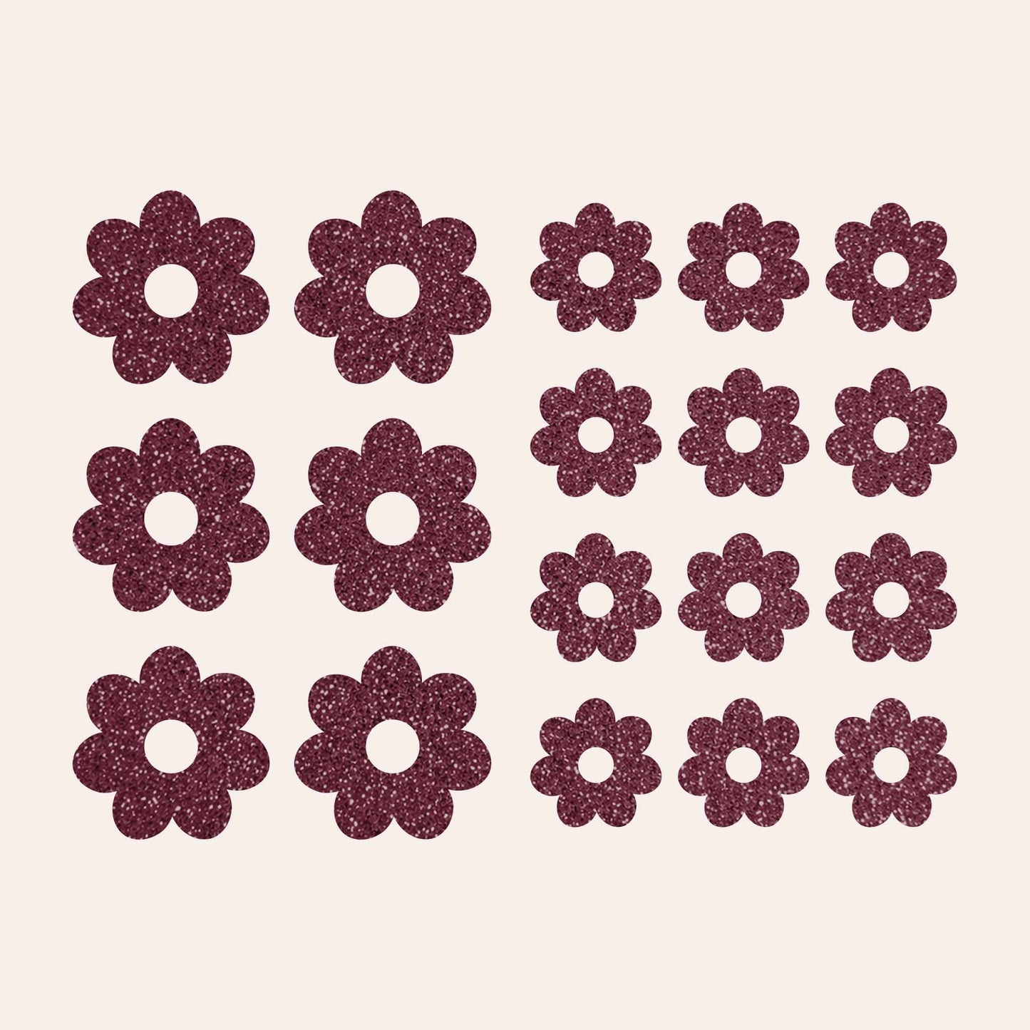 Simple Icon Iron-on Sticker Pack