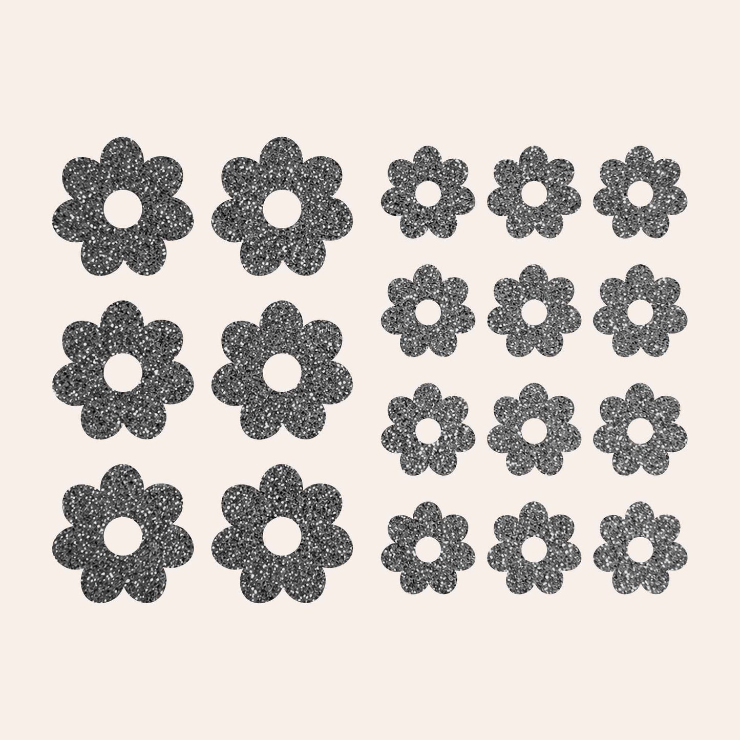 Simple Icon Iron-on Sticker Pack