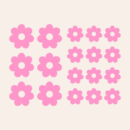 Simple Icon Iron-on Sticker Pack
