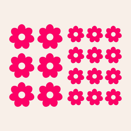 Simple Icon Iron-on Sticker Pack