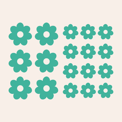 Simple Icon Iron-on Sticker Pack